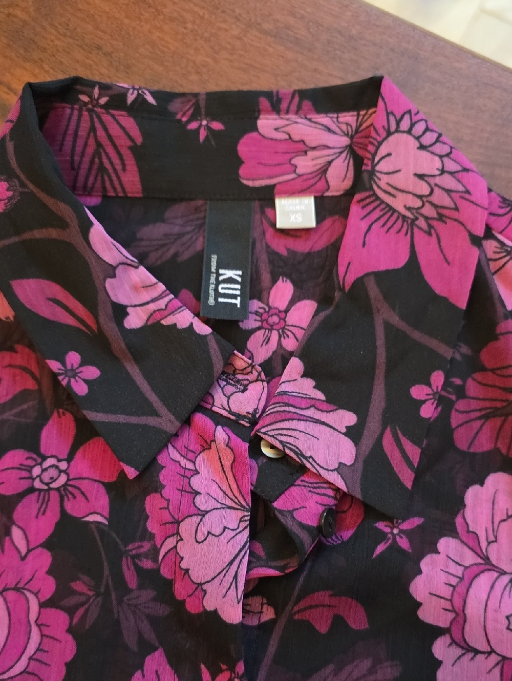 Kut from the Kloth Black Sheer, Coastal Resort Wear, Premium, Festival